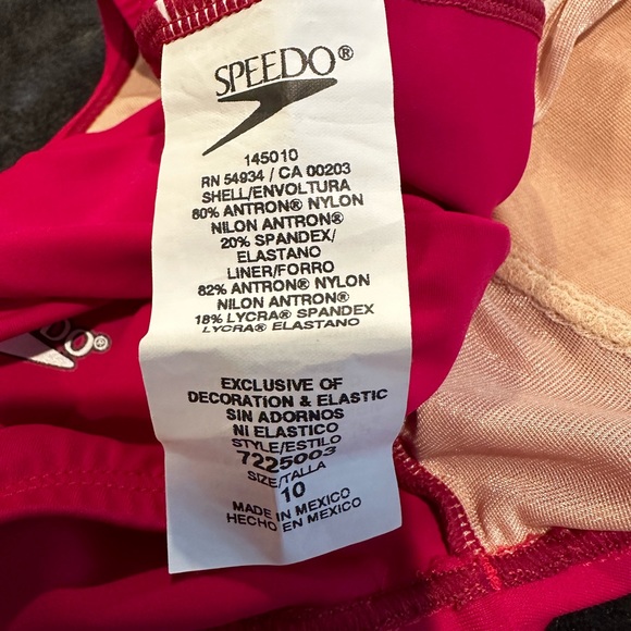 Vintage Red Speedo - Picture 6 of 7